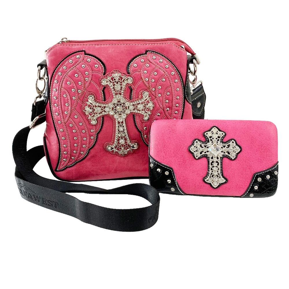 Mountain West Pink Purse and Wallet